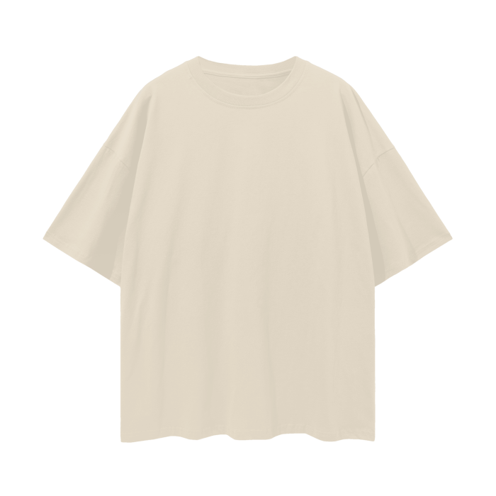 Oversize Deep Drop Shoulder Tee