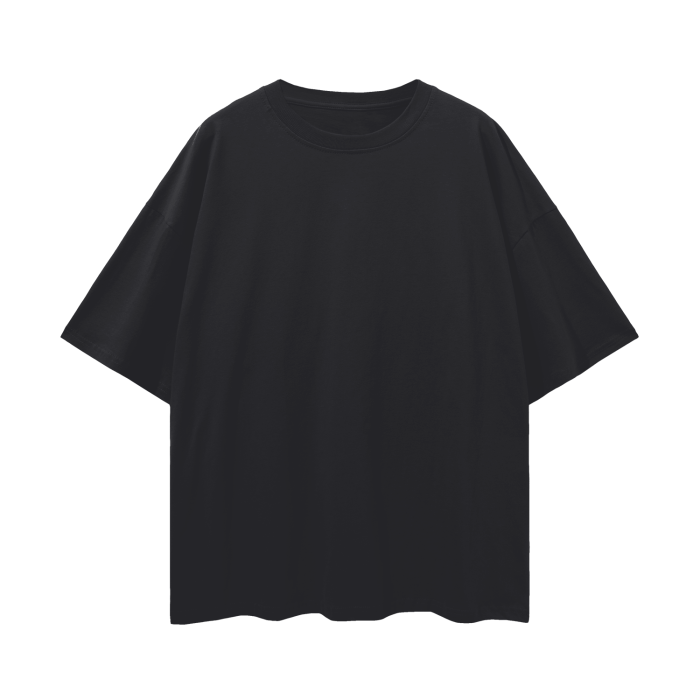 Oversize Deep Drop Shoulder Tee